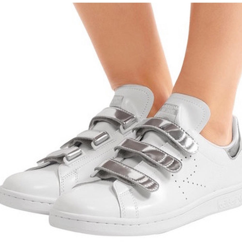 RAF Simons limited edition silver Velcro.